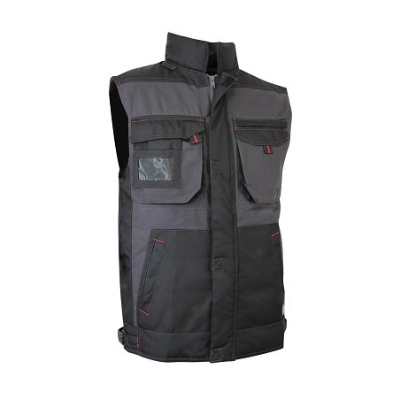 BODYWARMER BICOLORE SABLE 2058