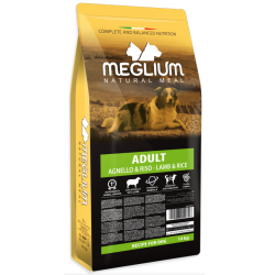 MEGLIUM ADULT AGNEAU/RIZ 14KGS